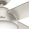 Hunter - 59450 - 52" Ceiling Fan - Dempsey - Matte Nickel