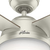 Hunter - 59450 - 52" Ceiling Fan - Dempsey - Matte Nickel