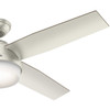 Hunter - 59450 - 52" Ceiling Fan - Dempsey - Matte Nickel