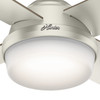 Hunter - 59450 - 52" Ceiling Fan - Dempsey - Matte Nickel