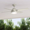 Hunter - 59450 - 52" Ceiling Fan - Dempsey - Matte Nickel