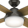 Hunter - 59446 - 52" Ceiling Fan - Dempsey - Noble Bronze