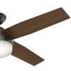 Hunter - 59446 - 52" Ceiling Fan - Dempsey - Noble Bronze