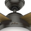 Hunter - 59444 - 44" Ceiling Fan - Dempsey - Noble Bronze