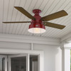Hunter - 59312 - 52" Ceiling Fan - Mill Valley - Barn Red