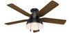 Hunter - 59310 - 52" Ceiling Fan - Mill Valley - Matte Black