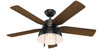 Hunter - 59307 - 52" Ceiling Fan - Mill Valley - Matte Black