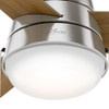 Hunter - 59303 - 36" Ceiling Fan - Aker - Brushed Nickel