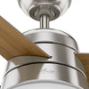 Hunter - 59303 - 36" Ceiling Fan - Aker - Brushed Nickel
