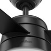 Hunter - 59302 - 36" Ceiling Fan - Aker - Matte Black
