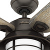 Hunter - 59273 - 54" Ceiling Fan - Key Biscayne - Onyx Bengal