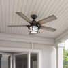Hunter - 59273 - 54" Ceiling Fan - Key Biscayne - Onyx Bengal