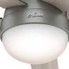Hunter - 59270 - 46" Ceiling Fan - Anslee - Matte Silver