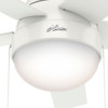 Hunter - 59266 - 46" Ceiling Fan - Anslee - Fresh White