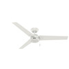 Hunter - 59263 - 52" Ceiling Fan - Cassius - Fresh White