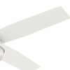 Hunter - 59252 - 52" Ceiling Fan - Dempsey - Fresh White