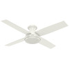 Hunter - 59248 - 52" Ceiling Fan - Dempsey - Fresh White
