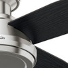 Hunter - 59247 - 52" Ceiling Fan - Dempsey - Brushed Nickel