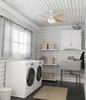 Hunter - 59246 - 44" Ceiling Fan - Dempsey - Fresh White