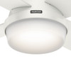 Hunter - 59242 - 52" Ceiling Fan - Dempsey - Fresh White