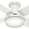 Hunter - 59242 - 52" Ceiling Fan - Dempsey - Fresh White