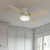 Hunter - 59242 - 52" Ceiling Fan - Dempsey - Fresh White