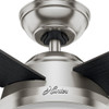 Hunter - 59216 - 52" Ceiling Fan - Dempsey - Brushed Nickel