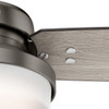 Hunter - 59211 - 52" Ceiling Fan - Sentinel - Brushed Slate