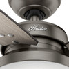 Hunter - 59211 - 52" Ceiling Fan - Sentinel - Brushed Slate