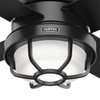 Hunter - 55086 - 54" Ceiling Fan - Searow - Matte Black