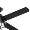 Hunter - 55086 - 54" Ceiling Fan - Searow - Matte Black