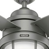 Hunter - 55085 - 54" Ceiling Fan - Searow - Matte Silver