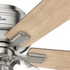 Hunter - 54209 - 52" Ceiling Fan - Crestfield - Brushed Nickel