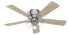 Hunter - 54209 - 52" Ceiling Fan - Crestfield - Brushed Nickel