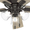 Hunter - 54208 - 52" Ceiling Fan - Crestfield - Noble Bronze