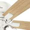 Hunter - 54207 - 52" Ceiling Fan - Crestfield - Fresh White