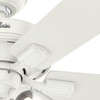 Hunter - 54204 - 52" Ceiling Fan - Crestfield - Fresh White
