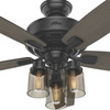 Hunter - 54189 - 52" Ceiling Fan - Bennett - Matte Black