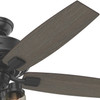 Hunter - 54189 - 52" Ceiling Fan - Bennett - Matte Black