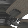 Hunter - 54187 - 52" Ceiling Fan - Bennett - Matte Black