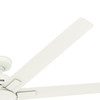 Hunter - 53439 - 72" Ceiling Fan - Downtown - Matte White