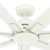 Hunter - 53439 - 72" Ceiling Fan - Downtown - Matte White