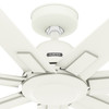 Hunter - 53436 - 60" Ceiling Fan - Downtown - Matte White