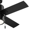 Hunter - 53433 - 42" Ceiling Fan - Beck - Matte Black