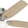 Hunter - 53380 - 52" Ceiling Fan - Kenbridge - Brushed Nickel