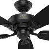 Hunter - 53351 - 48" Ceiling Fan - Sea Wind - Matte Black