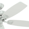 Hunter - 53350 - 48" Ceiling Fan - Sea Wind - White