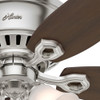 Hunter - 53328 - 52" Ceiling Fan - Builder - Brushed Nickel