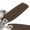 Hunter - 53328 - 52" Ceiling Fan - Builder - Brushed Nickel
