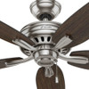 Hunter - 53321 - 52" Ceiling Fan - Newsome - Brushed Nickel
